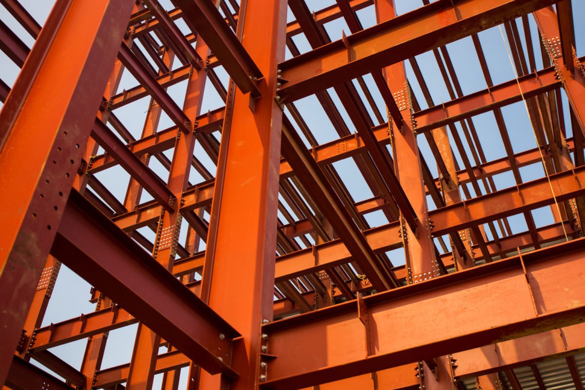 Structural steel beams